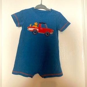 Hatley baby boy shorts playsuit. Size 6-9 months.